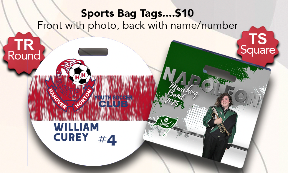 Sports: TR / TS - Bag Tag