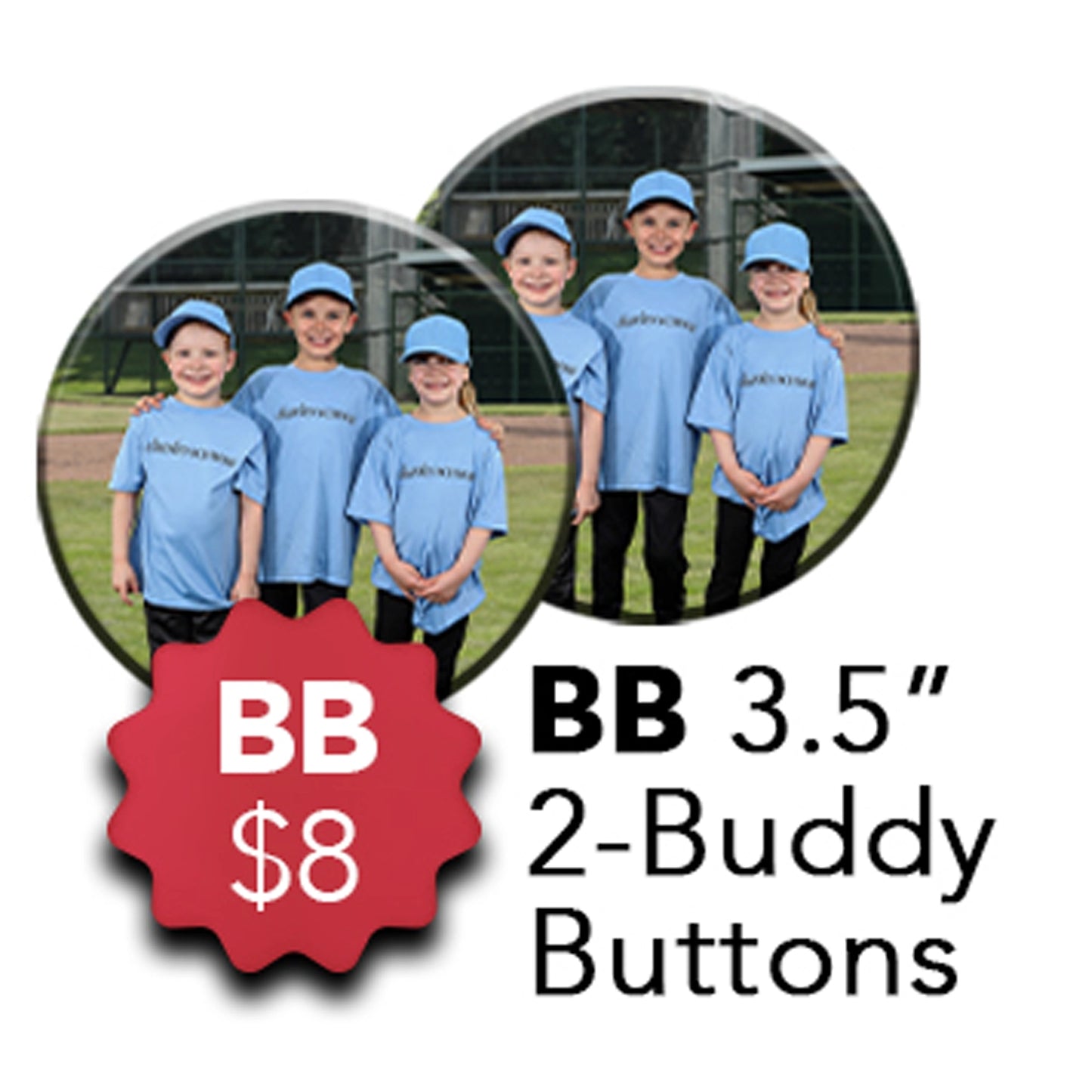 Sports:BB Buttons x 2