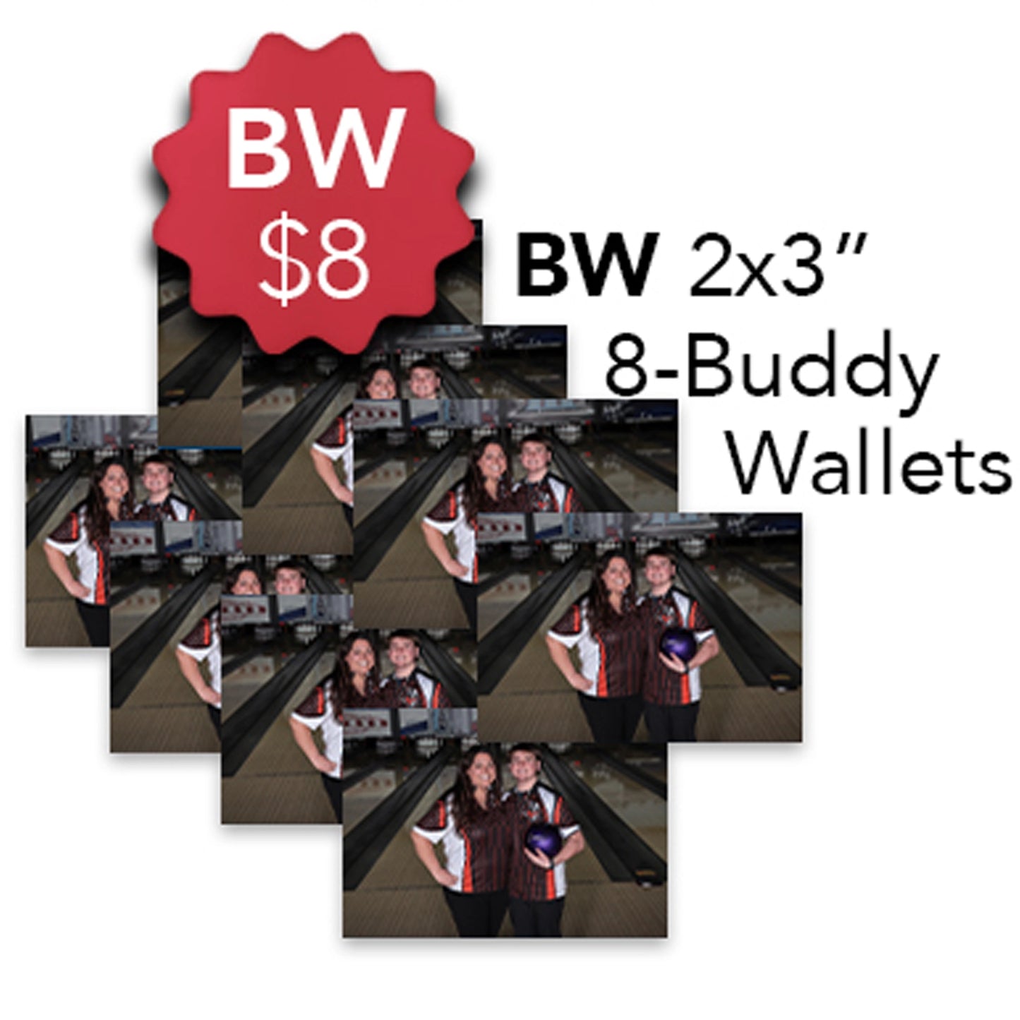 Sports: BW - 8 Wallets Buddy