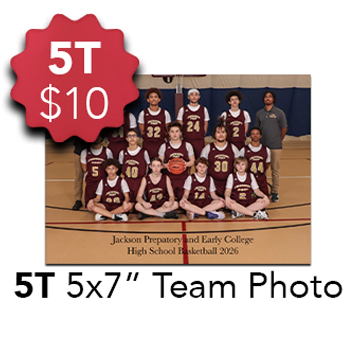 Sports: 5T -5 x 7 Team