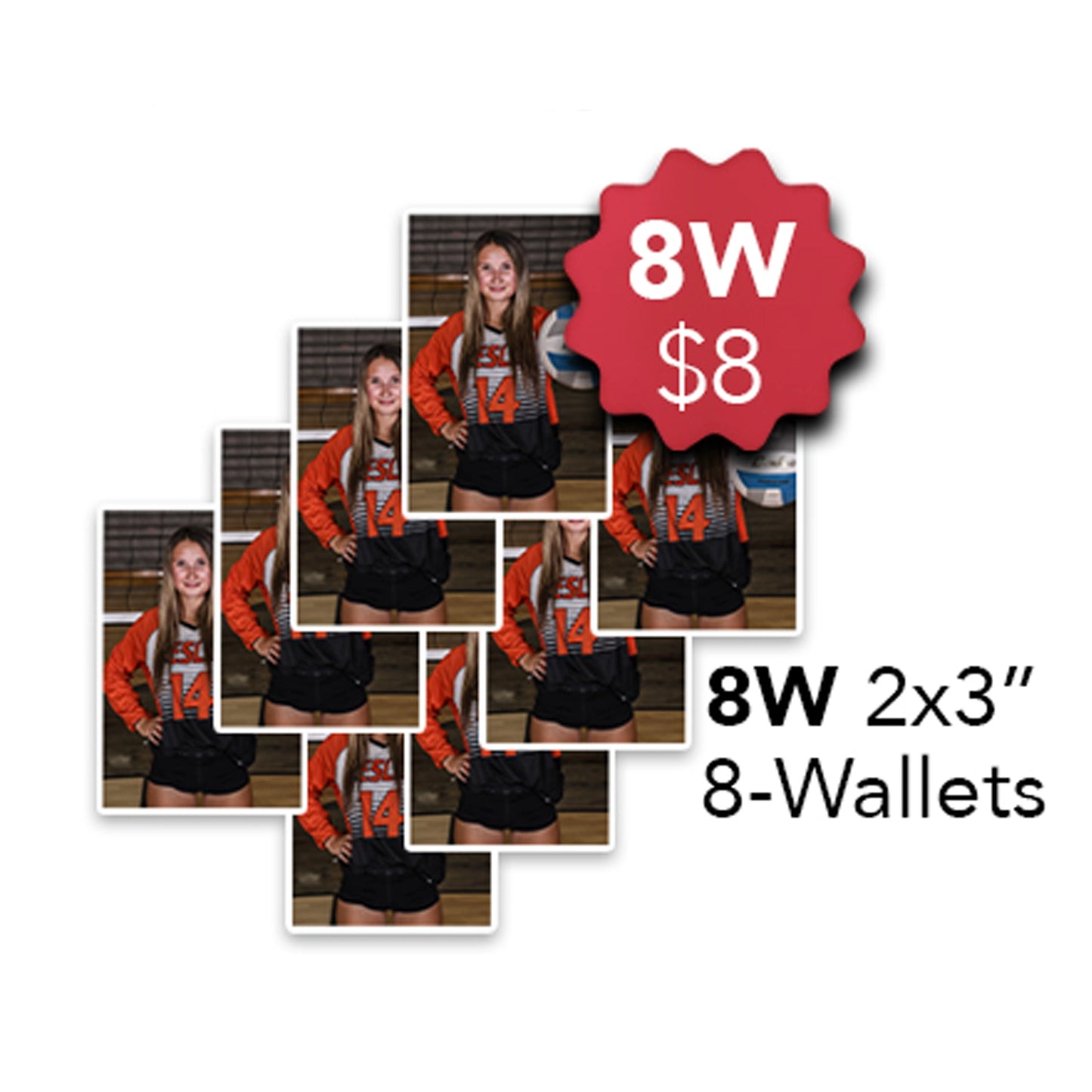 Sports: 8W - 8 Wallets Individual