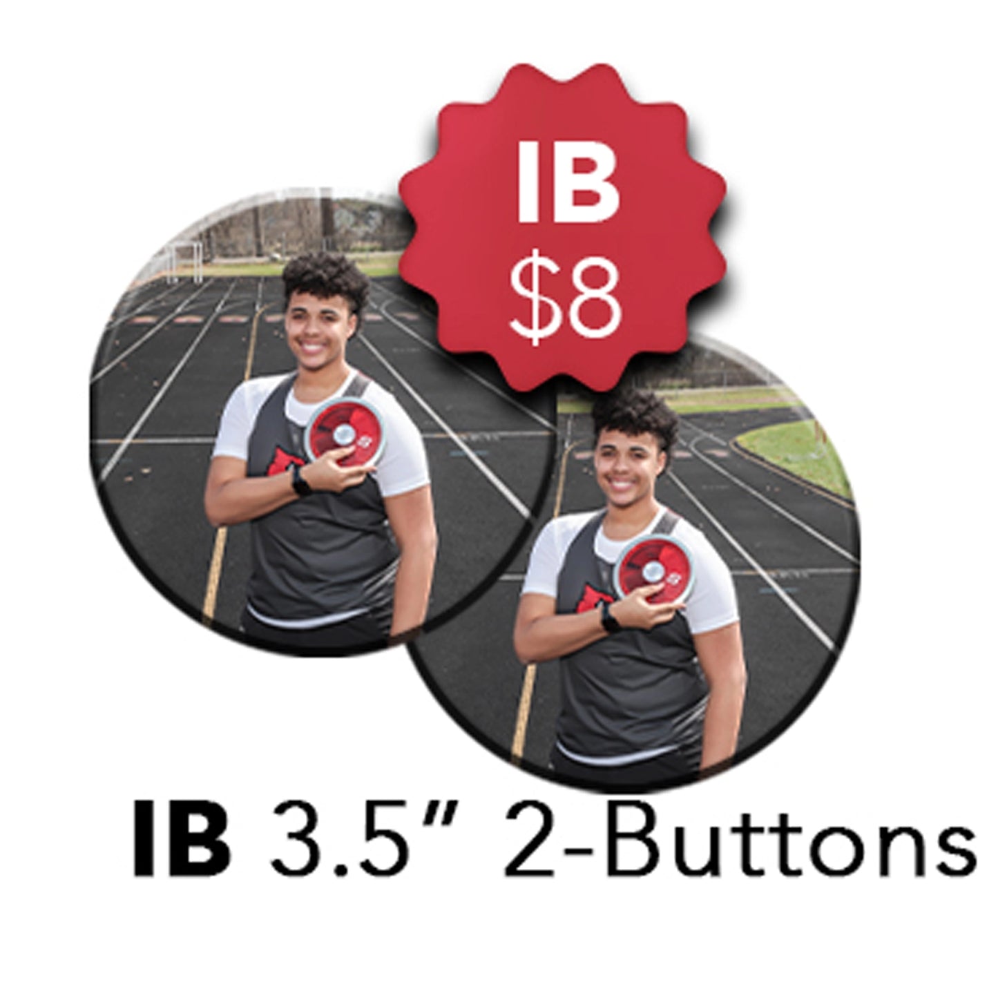 Sports: IB Buttons x 2